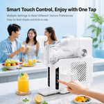 Macchina per ghiaccio tritato completamente automatica di livello commerciale e di grande capacità, US Plug, UK Plug, EU Plug