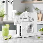 Macchina per ghiaccio tritato completamente automatica, veloce, per uso domestico e commerciale., US Plug, UK Plug, EU Plug