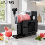 Macchina per ghiaccio tritato completamente automatica, veloce, per uso domestico e commerciale., US Plug, UK Plug, EU Plug