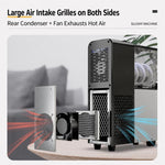 Macchina per ghiaccio tritato completamente automatica, veloce, per uso domestico e commerciale., US Plug, UK Plug, EU Plug