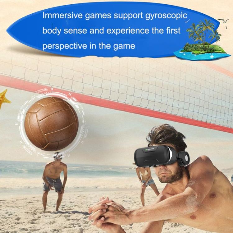 VR SHINECON G02ED Earphone Edition Occhiali VR per telefoni da 4,7-6 pollici, G18+052, G18+053, G18+B01, G18+B03, G18+C8S with Holder, G18+Y1 White, G18+Y1 Black