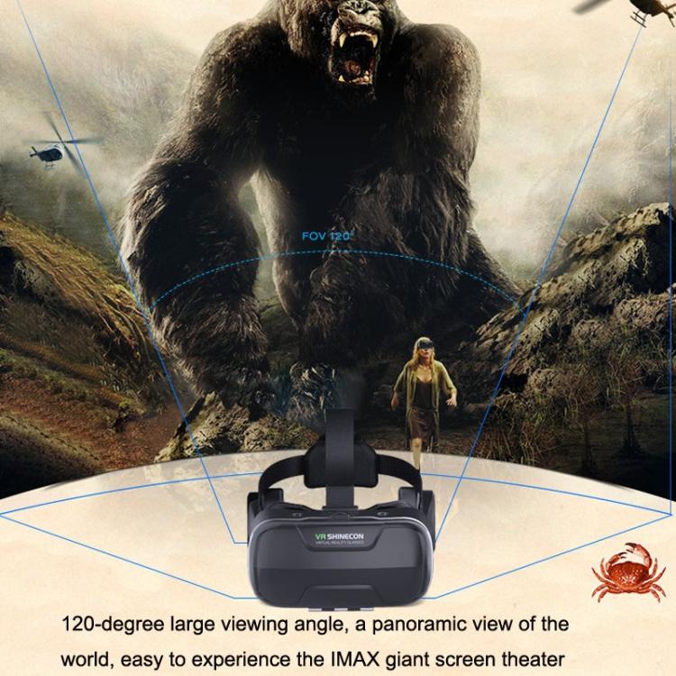 VR SHINECON G02ED Earphone Edition Occhiali VR per telefoni da 4,7-6 pollici, G18+052, G18+053, G18+B01, G18+B03, G18+C8S with Holder, G18+Y1 White, G18+Y1 Black