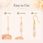 Confezione da 100 spilli a testa sferica in rame placcato oro per la creazione di gioielli fai da te., 1.8mm Ball Pin 0.5x12mm, 1.8mm Ball Pin 0.5x14mm, 1.8mm Ball Pin 0.5x16mm, 1.8mm Ball Pin 0.5x18mm