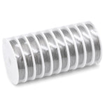 10 pezzi/confezione Filo per perline in acciaio inossidabile Filo per gioielli Filo per artigianato per la creazione di gioielli Forniture per lavori artigianali, 0.38mm, 0.45mm