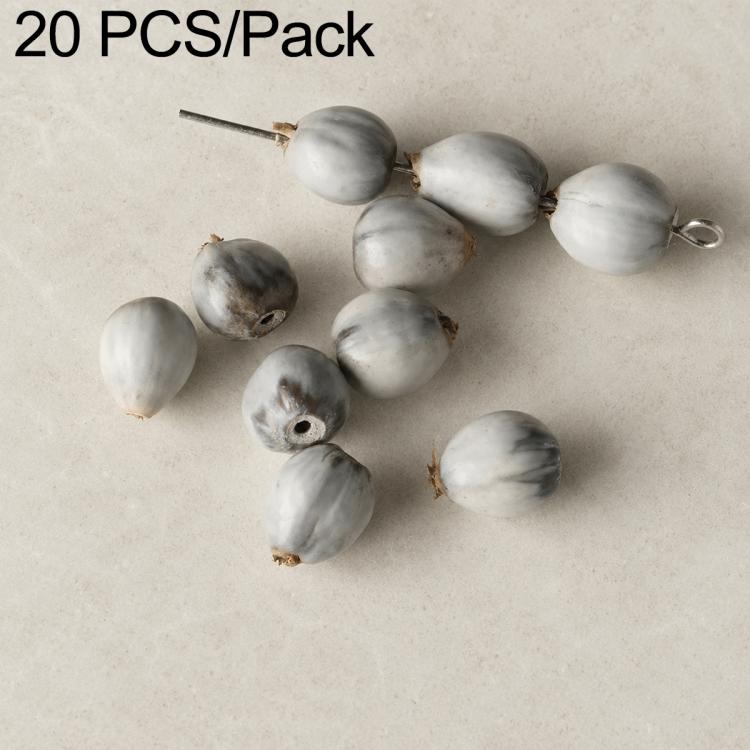 20 pezzi/confezione di perline Bodhi naturali a 18 semi, sfuse, per braccialetti fai da te e accessori, Vertical Hole Dragon Bone, Amber, Duck Tendon Vine, Moon Seed, Wild Walnut, Horizontal Hole Dragon Bone, Oval Golden Line, Small Ruyi Bodhi Bead 5-7...