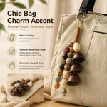 Perline Bodhi naturali a 18 semi, sfuse, per braccialetti fai da te e accessori., Small Bead Strand Set, Duck Tendon Vine Set, Full Strand Beads Set