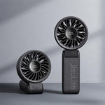 Ventilatore portatile pieghevole ad alta velocità JisuLife Life7, 3600mAh, 5000mAh
