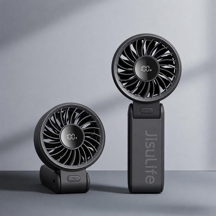 Ventilatore portatile pieghevole ad alta velocità JisuLife Life7, 3600mAh, 5000mAh