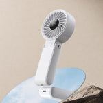 Ventilatore portatile pieghevole ad alta velocità JisuLife Life7, 3600mAh, 5000mAh