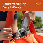 Ventilatore portatile pieghevole ad alta velocità JisuLife Life7, 3600mAh, 5000mAh