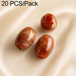 20 pezzi/confezione Perline acriliche a foro largo Accessori fai da te, Milk Coffee 12 x 10 mm, Caramel 12 x 10 mm, Earthy Brown 12 x 10 mm, Large Milk Coffee 15 x 13 mm, Milk Coffee 12 x 13 mm, Small Milk Coffee 10 x 8 mm, Milk Coffee 13 x 17 mm      ...