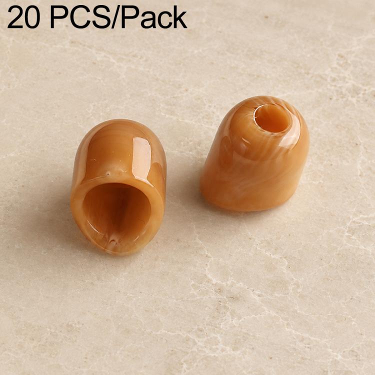 20 pezzi/confezione Perline acriliche a foro largo Accessori fai da te, Milk Coffee 12 x 10 mm, Caramel 12 x 10 mm, Earthy Brown 12 x 10 mm, Large Milk Coffee 15 x 13 mm, Milk Coffee 12 x 13 mm, Small Milk Coffee 10 x 8 mm, Milk Coffee 13 x 17 mm      ...