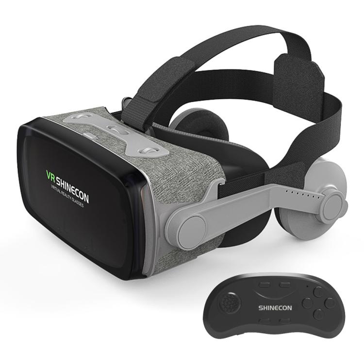 VR SHINECON G07E Earphone Edition: occhiali per realtà virtuale compatibili con telefoni da 4,7 a 6,1 pollici., G07E Host, G07E+052, G07E+053, G07E+B01, G07E+B03, G07E+C8S with Holder, G07E+S01, G07E+Y1 Black