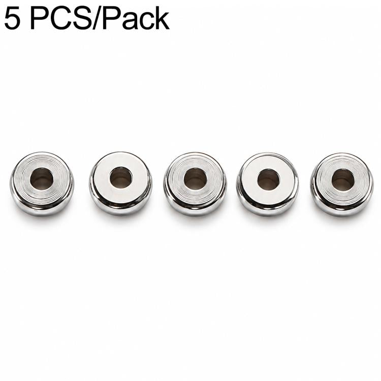 Set di 2 distanziatori e perline in acciaio al titanio antiossidante, accessori fai da te per cinturini per cellulari., Spacer Bead 3 mm, Spacer Bead 4 mm, Spacer Bead 5 mm, Spacer Bead 6 mm, Spacer Bead 8 mm, Flower Spacer Bead 5 mm, Pumpkin Bead 4 mm...