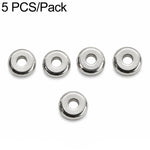 Set di 2 distanziatori e perline in acciaio al titanio antiossidante, accessori fai da te per cinturini per cellulari., Spacer Bead 3 mm, Spacer Bead 4 mm, Spacer Bead 5 mm, Spacer Bead 6 mm, Spacer Bead 8 mm, Flower Spacer Bead 5 mm, Pumpkin Bead 4 mm...