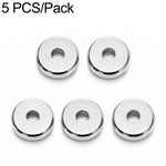 Set di 2 distanziatori e perline in acciaio al titanio antiossidante, accessori fai da te per cinturini per cellulari., Spacer Bead 3 mm, Spacer Bead 4 mm, Spacer Bead 5 mm, Spacer Bead 6 mm, Spacer Bead 8 mm, Flower Spacer Bead 5 mm, Pumpkin Bead 4 mm...