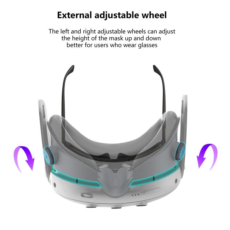 Maschera di riduzione FIIT VR X3 per Meta Quest 3, FIIT VR X3