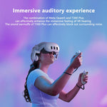 Fascia per la testa FIIT VR T300 Plus con auricolari per Meta Quest 3, FIIT VR T300 Plus
