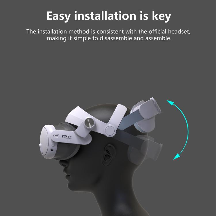 Fascia per la testa FIIT VR T300 per Meta Quest 3, FIIT VR T300