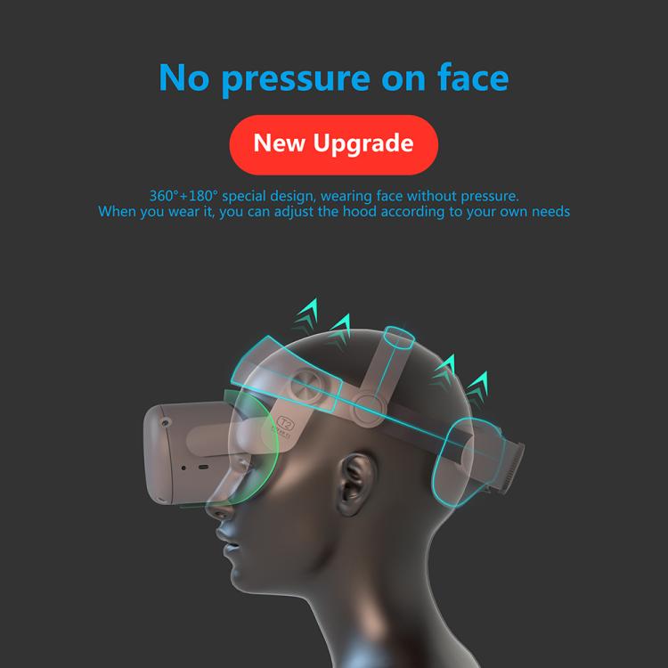 Fascia per la testa FIIT VR T2 per Meta Quest 2, FIIT VR T2