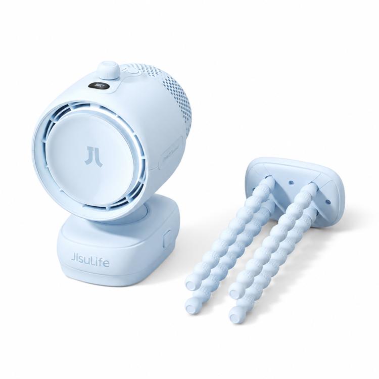 Ventilatore oscillante portatile JisuLife per esterni, ideale per passeggini., Life3 Octopus, Life3 Clip, Life4 Octopus Mini, Life4 Clip Mini