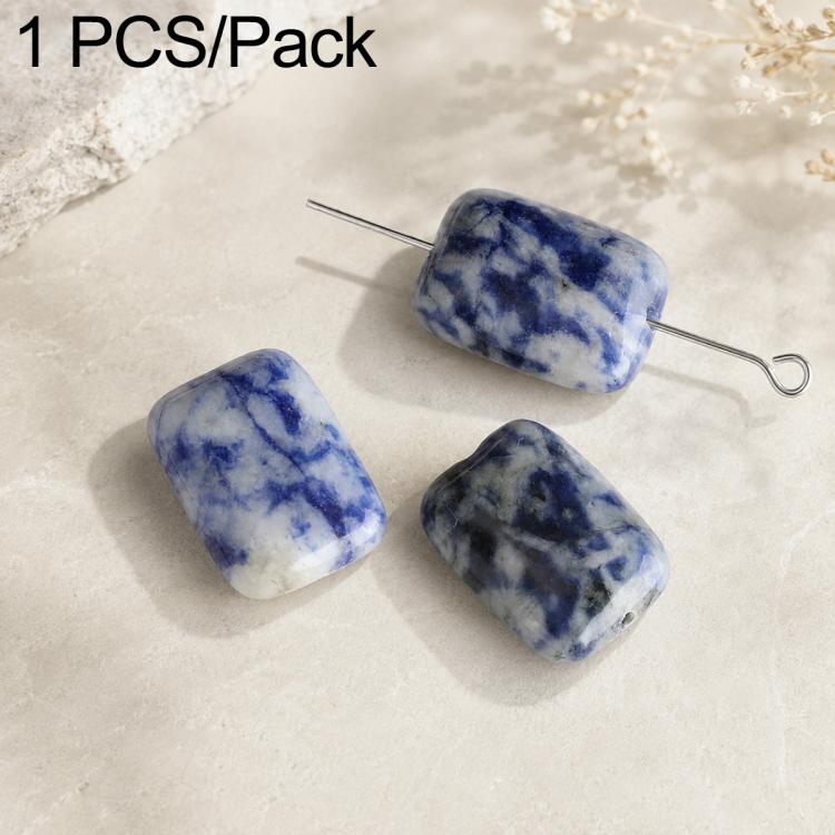 Accessori fai da te con perline naturali per bracciali e collane, Large Picture Jasper Bead, Large Red Agate Bead, Large Blue Lace Stone Bead, Large Tiger Eye Stone Bead, Large Spotted Stone Bead, Large Bloodstone Bead, Large Moss Agate Bead           ...