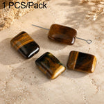 Accessori fai da te con perline naturali per bracciali e collane, Large Picture Jasper Bead, Large Red Agate Bead, Large Blue Lace Stone Bead, Large Tiger Eye Stone Bead, Large Spotted Stone Bead, Large Bloodstone Bead, Large Moss Agate Bead           ...