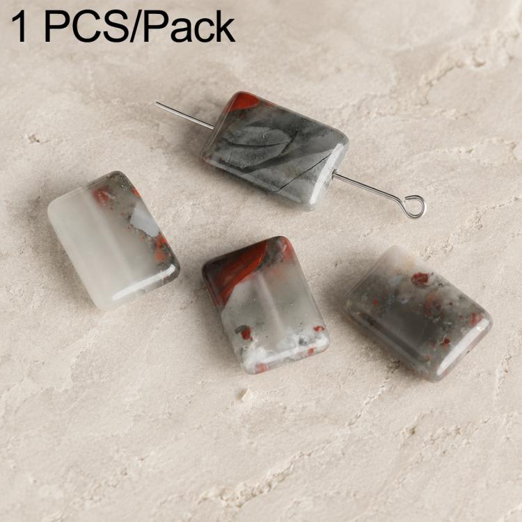 Accessori fai da te con perline naturali per bracciali e collane, Large Picture Jasper Bead, Large Red Agate Bead, Large Blue Lace Stone Bead, Large Tiger Eye Stone Bead, Large Spotted Stone Bead, Large Bloodstone Bead, Large Moss Agate Bead           ...