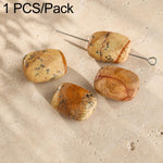 Accessori fai da te con perline naturali per bracciali e collane, Large Picture Jasper Bead, Large Red Agate Bead, Large Blue Lace Stone Bead, Large Tiger Eye Stone Bead, Large Spotted Stone Bead, Large Bloodstone Bead, Large Moss Agate Bead           ...
