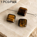 Accessori fai da te con perline naturali per bracciali e collane, Large Picture Jasper Bead, Large Red Agate Bead, Large Blue Lace Stone Bead, Large Tiger Eye Stone Bead, Large Spotted Stone Bead, Large Bloodstone Bead, Large Moss Agate Bead           ...