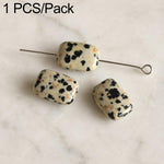 Accessori fai da te con perline naturali per bracciali e collane, Large Picture Jasper Bead, Large Red Agate Bead, Large Blue Lace Stone Bead, Large Tiger Eye Stone Bead, Large Spotted Stone Bead, Large Bloodstone Bead, Large Moss Agate Bead           ...