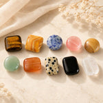 Set da 10 perline naturali sciolte, accessori fai da te per bracciali e collane