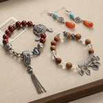 Distanziatori e perline vintage in argento resistenti all'ossidazione, accessori fai da te