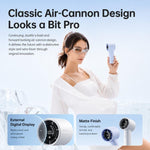 Ventilatore portatile ad alta velocità JisuLife Life10S con display digitale., 5000mAh