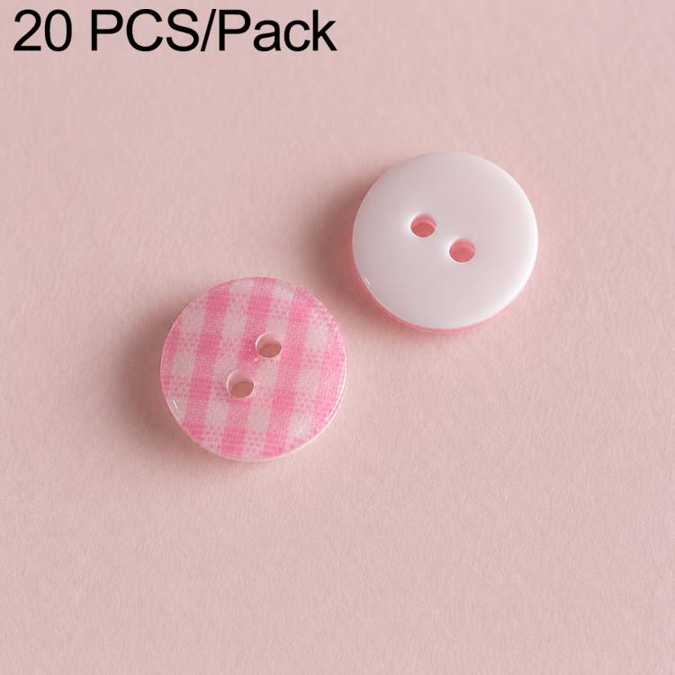 Set di 20 bottoni in resina colorati, perline sfuse per braccialetti fai da te.