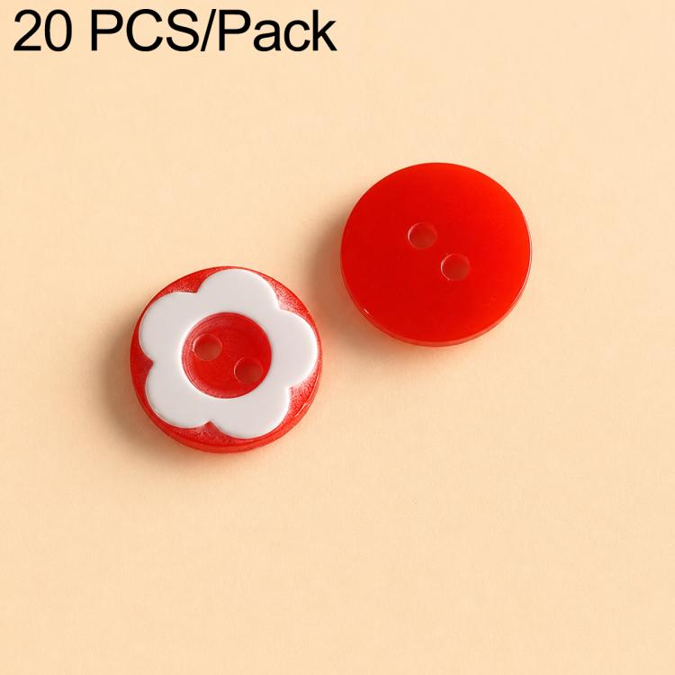 Set di 20 bottoni in resina colorati, perline sfuse per braccialetti fai da te.