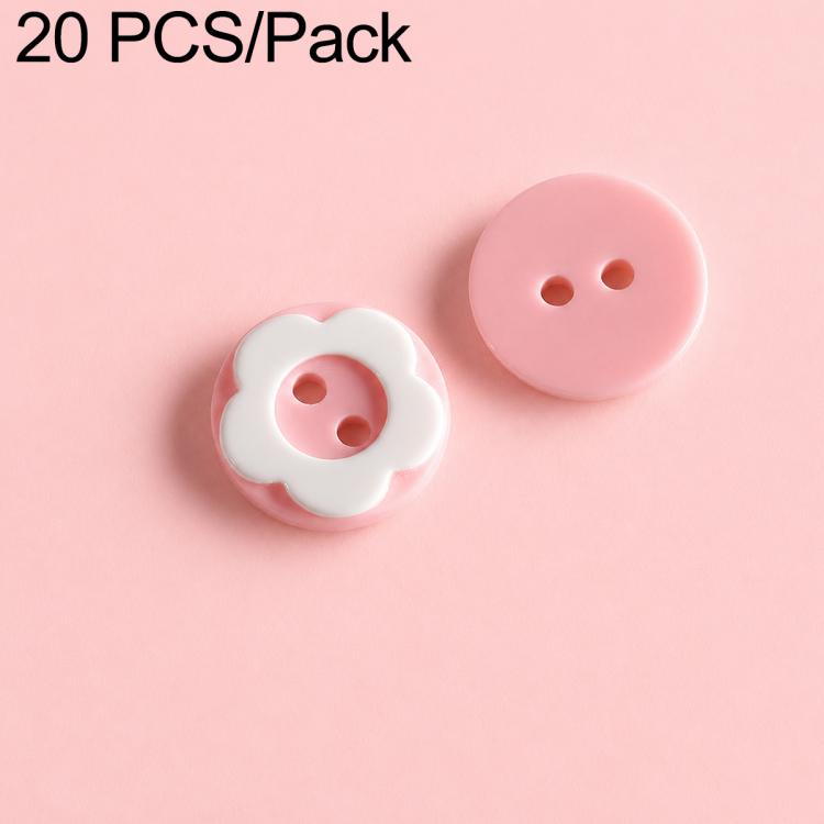 Set di 20 bottoni in resina colorati, perline sfuse per braccialetti fai da te.