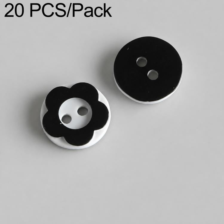 Set di 20 bottoni in resina colorati, perline sfuse per braccialetti fai da te.