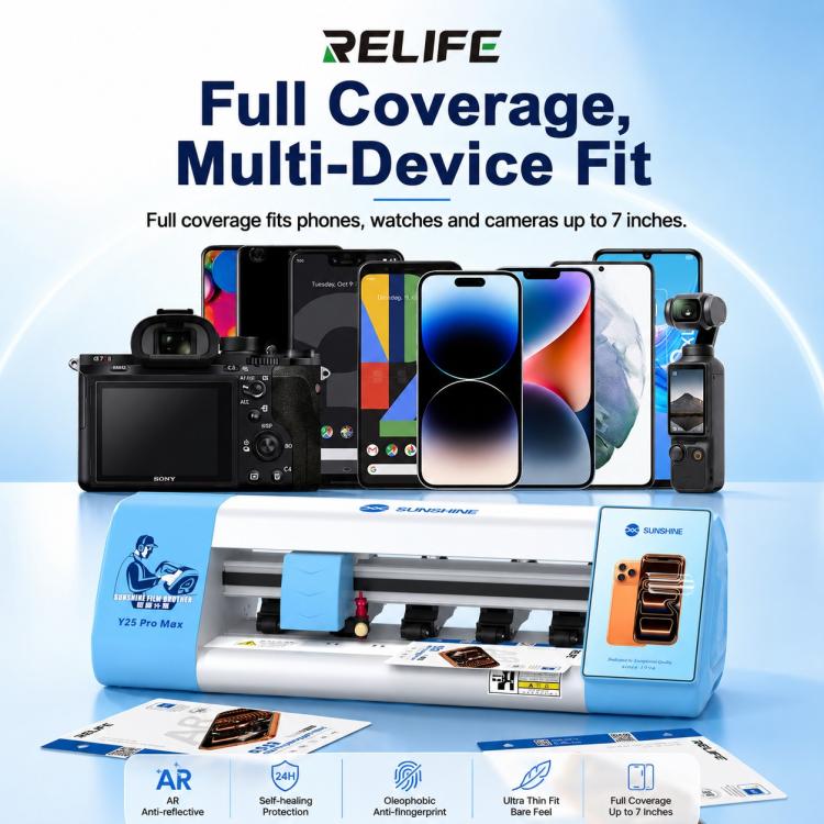 Pellicola idrogel antiriflesso HD 50 in 1 RELIFE GF-14 AR