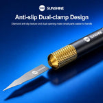 Set di lame di precisione SUNSHINE SS-101A per la riparazione di circuiti integrati