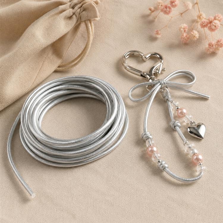 Filo in ecopelle PU versatile da 3 mm per accessori fai da te e perline