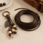Filo in ecopelle PU versatile da 3 mm per accessori fai da te e perline