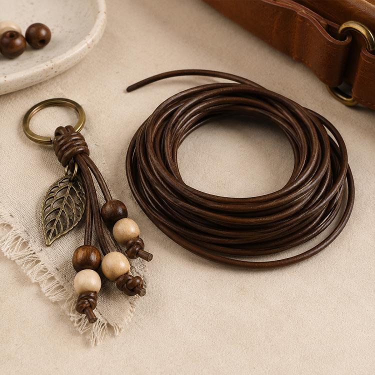 Filo in ecopelle PU versatile da 3 mm per accessori fai da te e perline