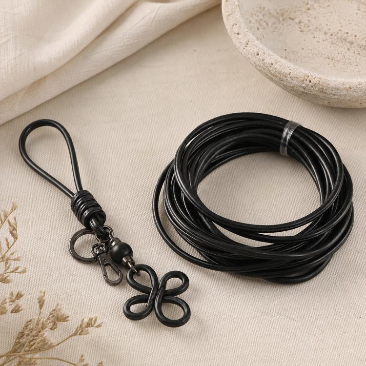 Filo in ecopelle PU versatile da 3 mm per accessori fai da te e perline