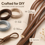 Filo in ecopelle PU versatile da 3 mm per accessori fai da te e perline