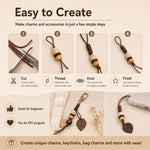 Filo in ecopelle PU versatile da 3 mm per accessori fai da te e perline
