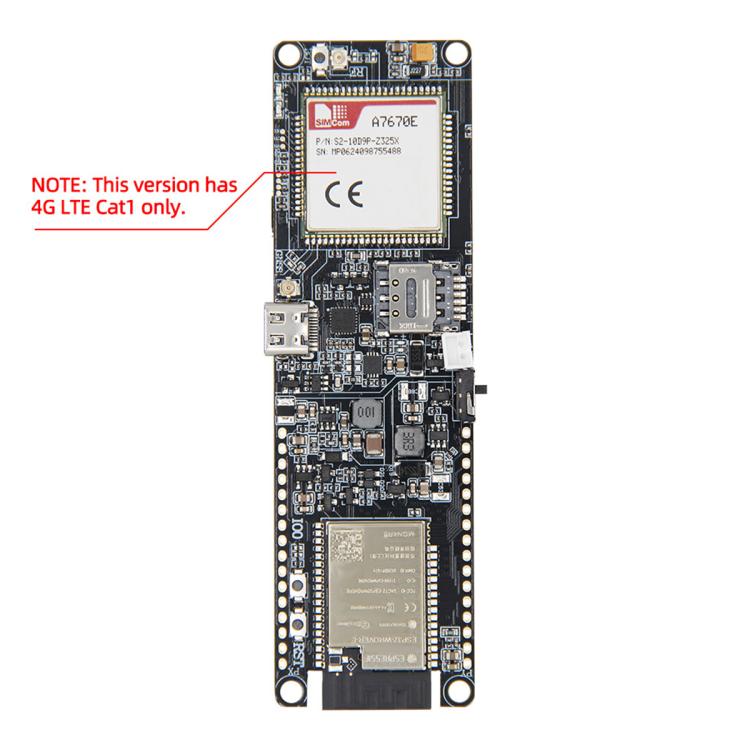Modulo di comunicazione wireless LILYGO T-A7670E ESP32 senza GPS, T-A7670E