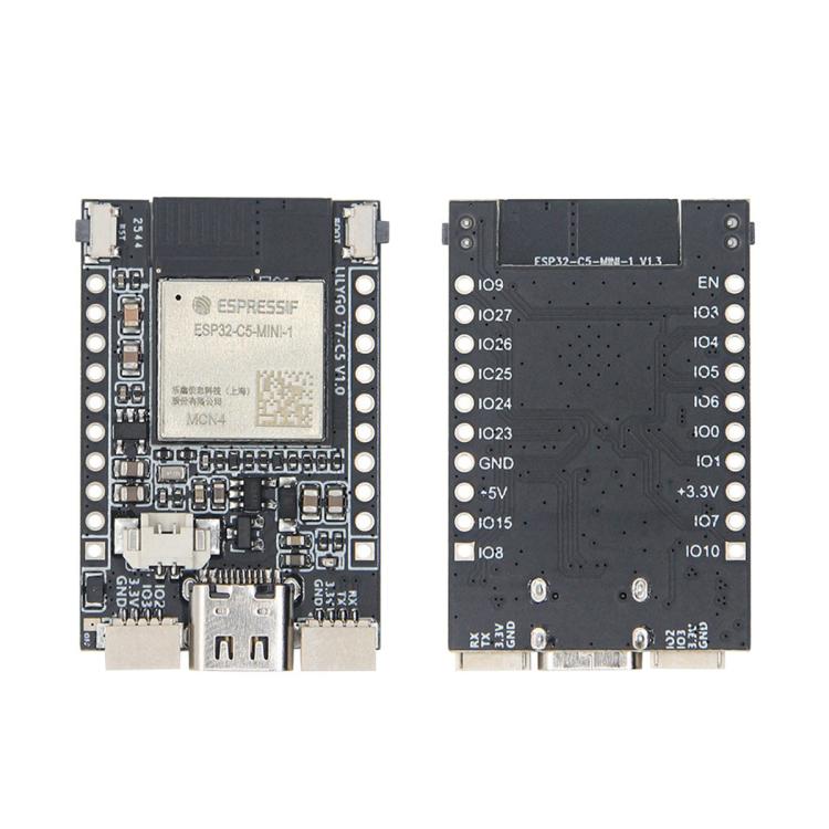 Modulo LILYGO T7-C5 con antenna integrata, MCU ESP32-C5-MINI-1, supporta Wi-Fi6 e BLE5., T7-C5