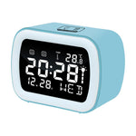 Orologio digitale elettronico DS-5801 con display LED intelligente della temperatura e luce notturna.