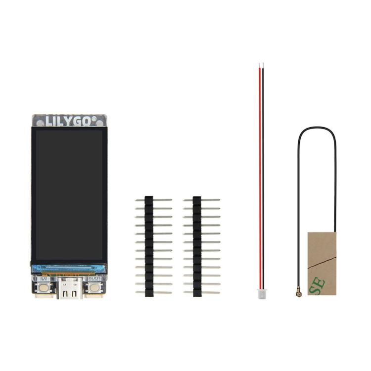 Modulo LILYGO T-Display-C5 con MCU ESP32-C5, supporta Wi-Fi6, BLE5 e display LCD BMU., T-Display-C5